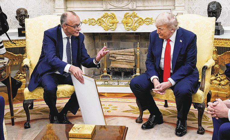 Merz emerges from meeting with Trump relatively unscathed