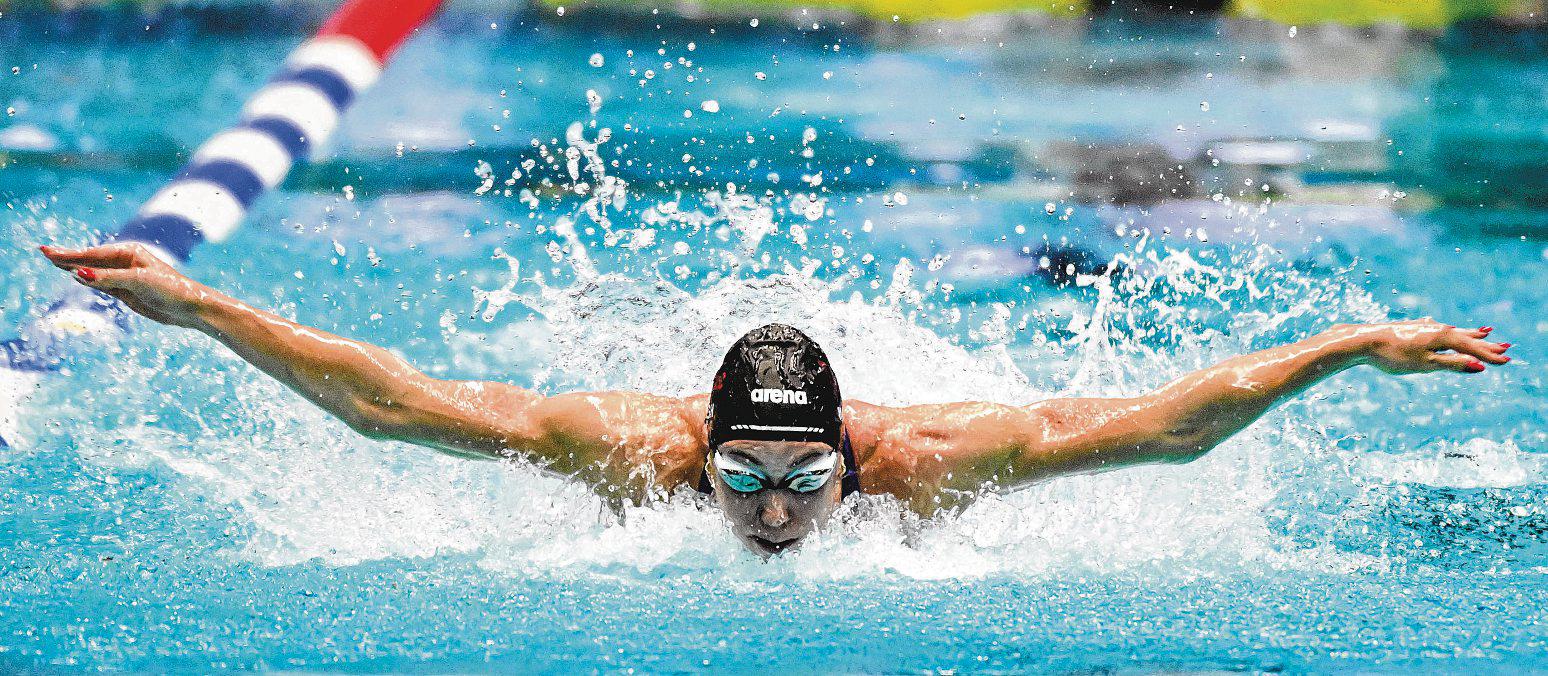 Walsh gears up for S'pore worlds with 2nd-fastest 100m fly