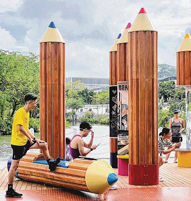 PENCILS BY THE WATER