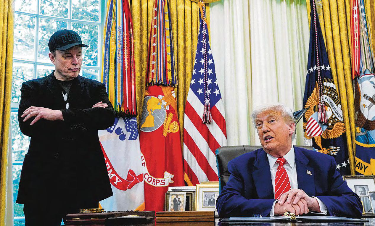 Musk signals he is open to a cooling-off period in Trump feud