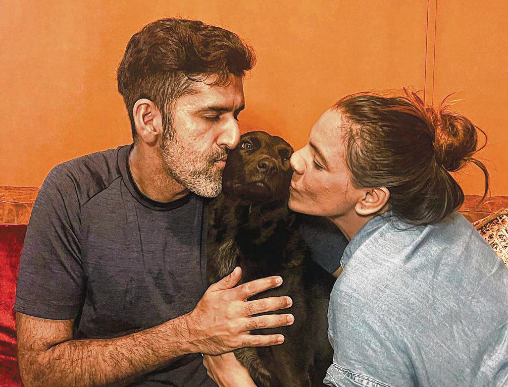 Rishi Budhrani, Sharul Channa Say Their Dog Sees Things They Can't