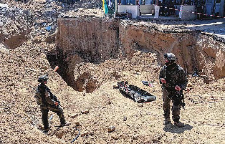 Body of Hamas army chief retrieved from tunnel beneath hospital: Israel