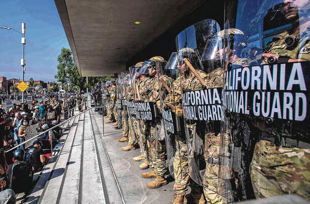 Trump's Guard Deployment Leaves California Governor in a Political Bind