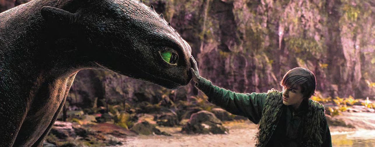 At The Movies The live-action remake of the 2010 animated original How To Train Your Dragon is a visually interesting return to Berk