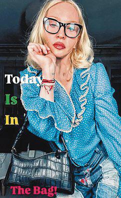 Madonna Spotted With Local Brand Aupen's Bag