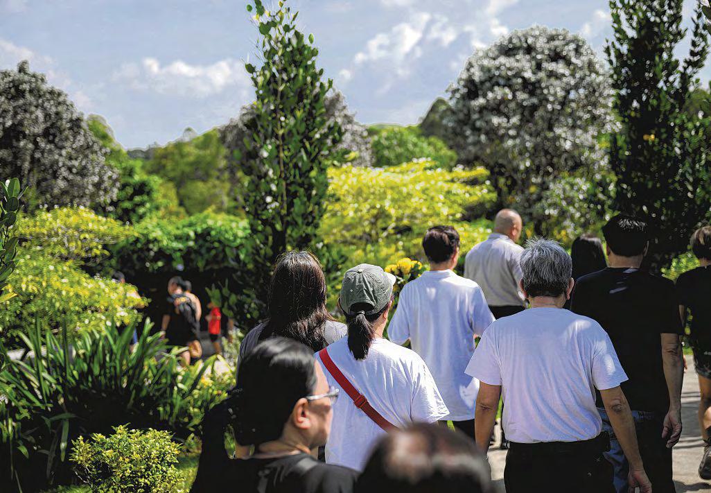More opt for ash-scattering garden as final resting place for loved ones