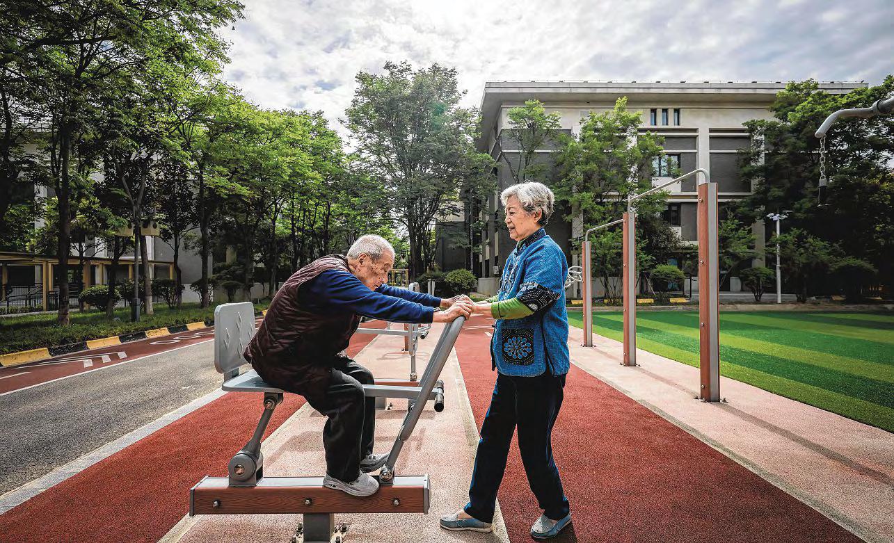Serene Village in China's Xi'an Offers New Approach to Alzheimer's Care