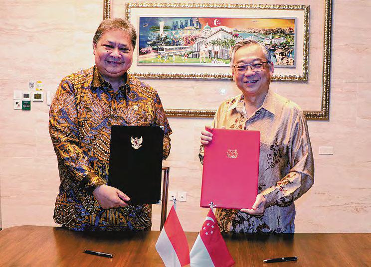 Singapore, Indonesia Boost Economic Ties at High-Level Meeting