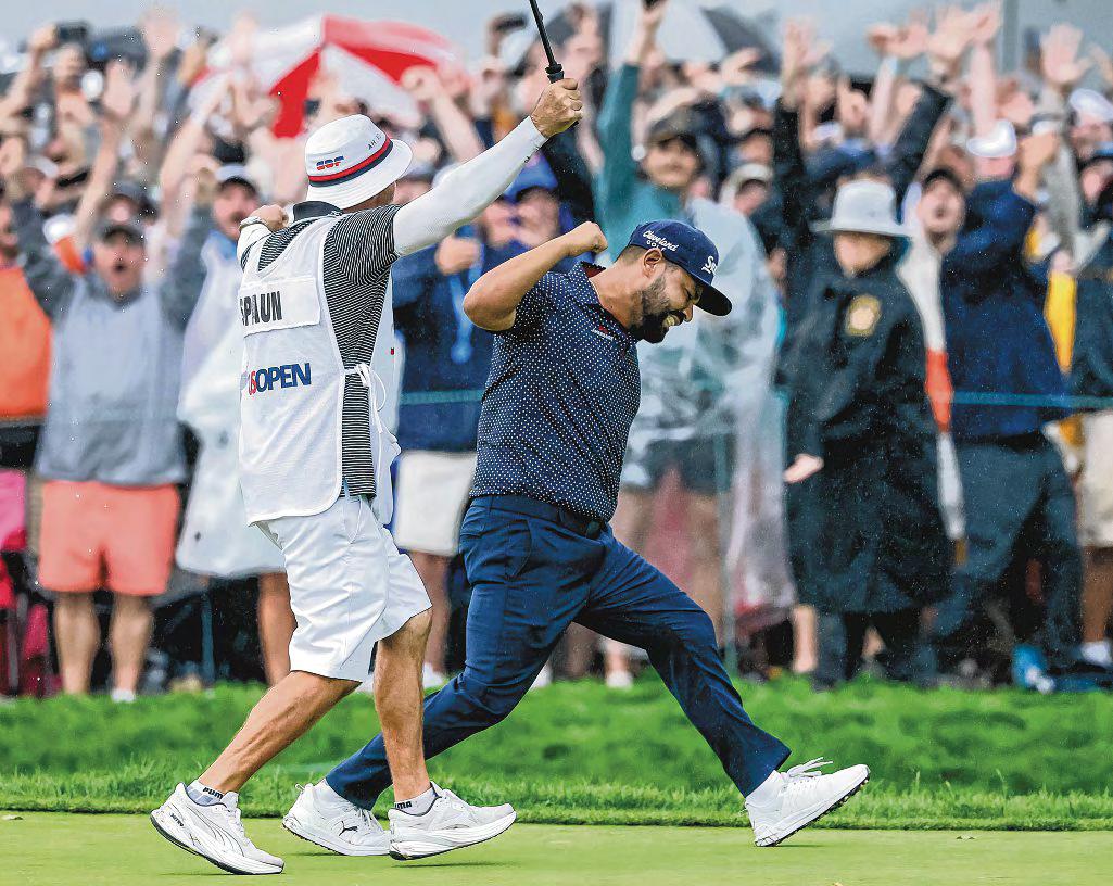 Spaun's 'Crazy Moment'