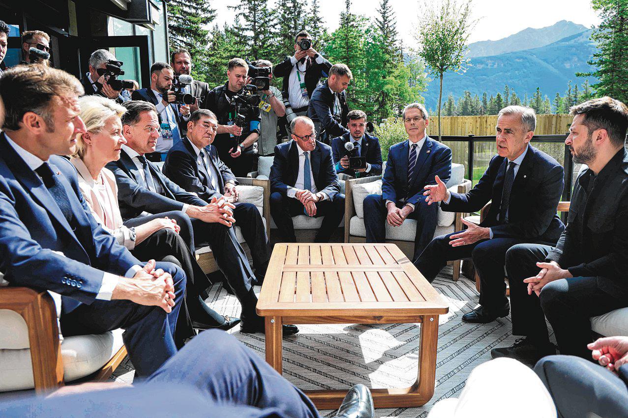 G-7 Leaders Rally Behind Kyiv But US Blocks Call To Pressure Russia