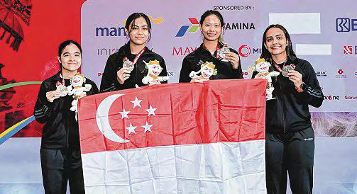 Foil team bronze in Bali fuels future ambitions
