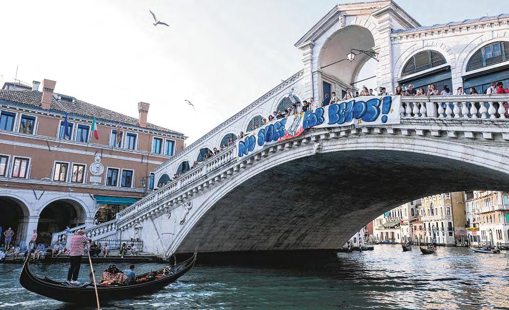 Billionaire Bezos' 'Wedding of the Century' Divides Venetians