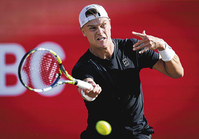 Rune hopes his rare court rage helps needy causes
