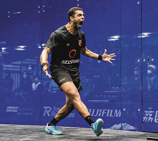 Is the No. 1 squash player testing the rules, or is he cheating?