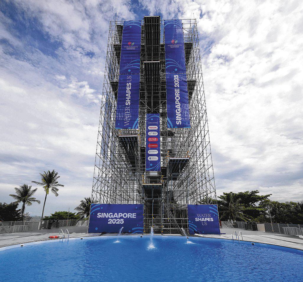 Standing Tall At Sentosa