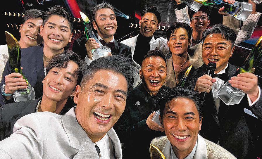 Christopher Lee scoops up Best Actor, Best Programme Host, Special Achievement