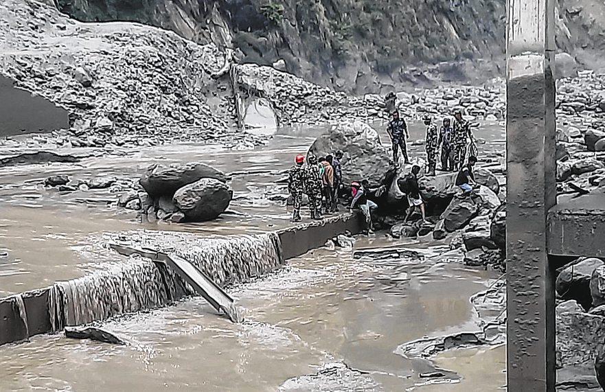 Dozens Missing After Floods on Nepal-China Border