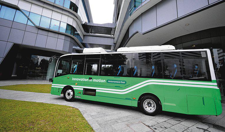 Grab to trial driverless staff shuttle from its office to one-north station