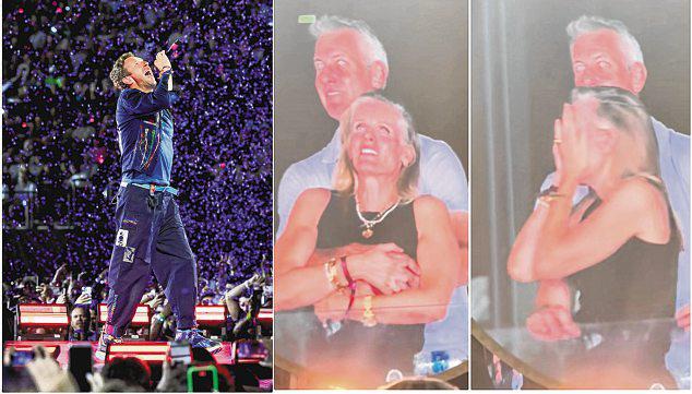 Tech firm CEO put on leave after Coldplay 'kiss cam' clip goes viral