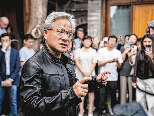 Move over, Tim Cook. Jensen Huang is America Inc.'s new China envoy
