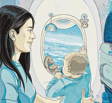 How to fly long-haul with a baby