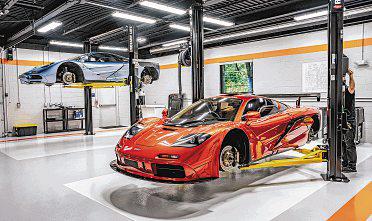 The secretive shop that keeps McLaren's rare F1 on the road