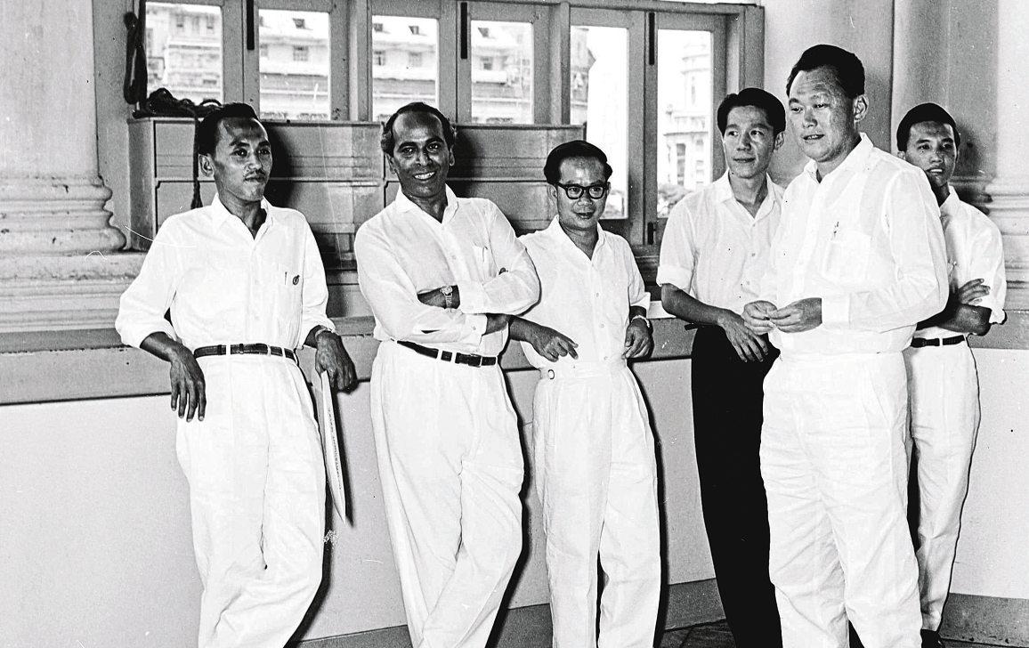 Singapore's 10 'founding fathers' turned into flesh and blood again