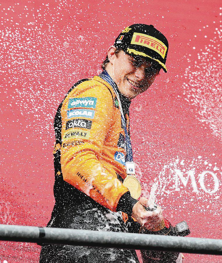 Piastri Laps Up 'Lively' Victory