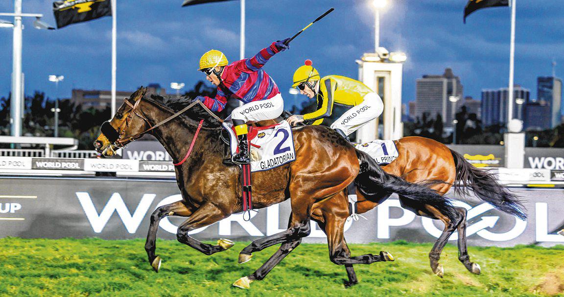 WARRIOR GLADATORIAN FINALLY TAKES GROUP 1 CENTRE STAGE