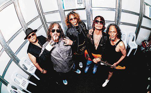 Malaysian Rockers Wings Mark 40 Years with Singapore Gig