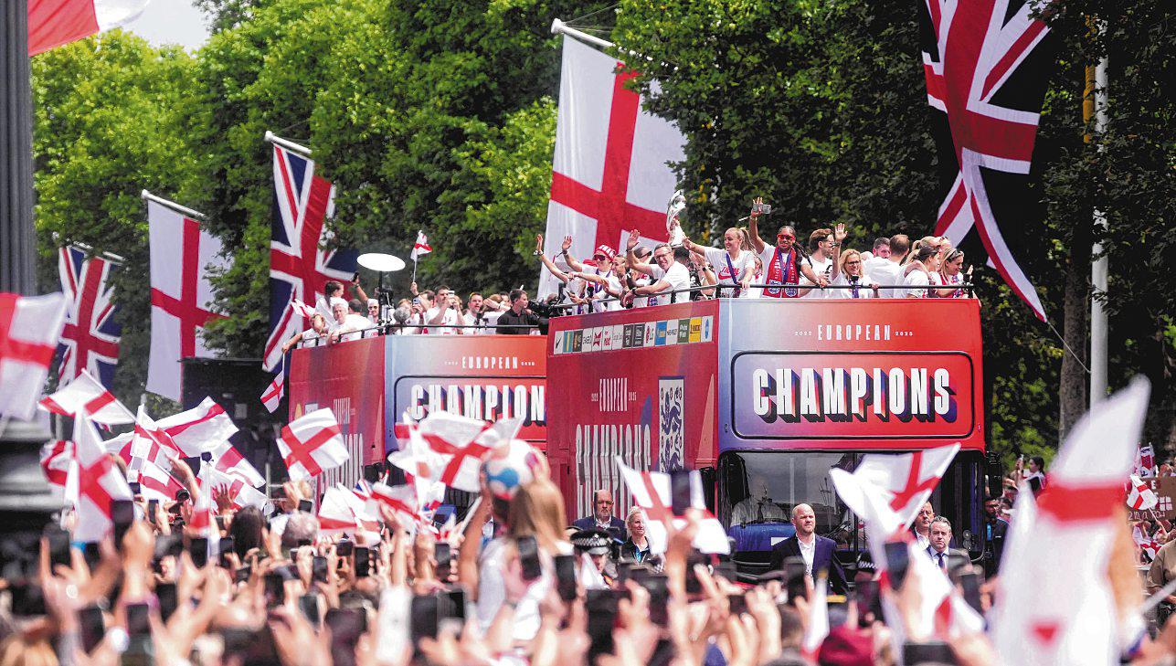 England's Pride in Pride of Lionesses