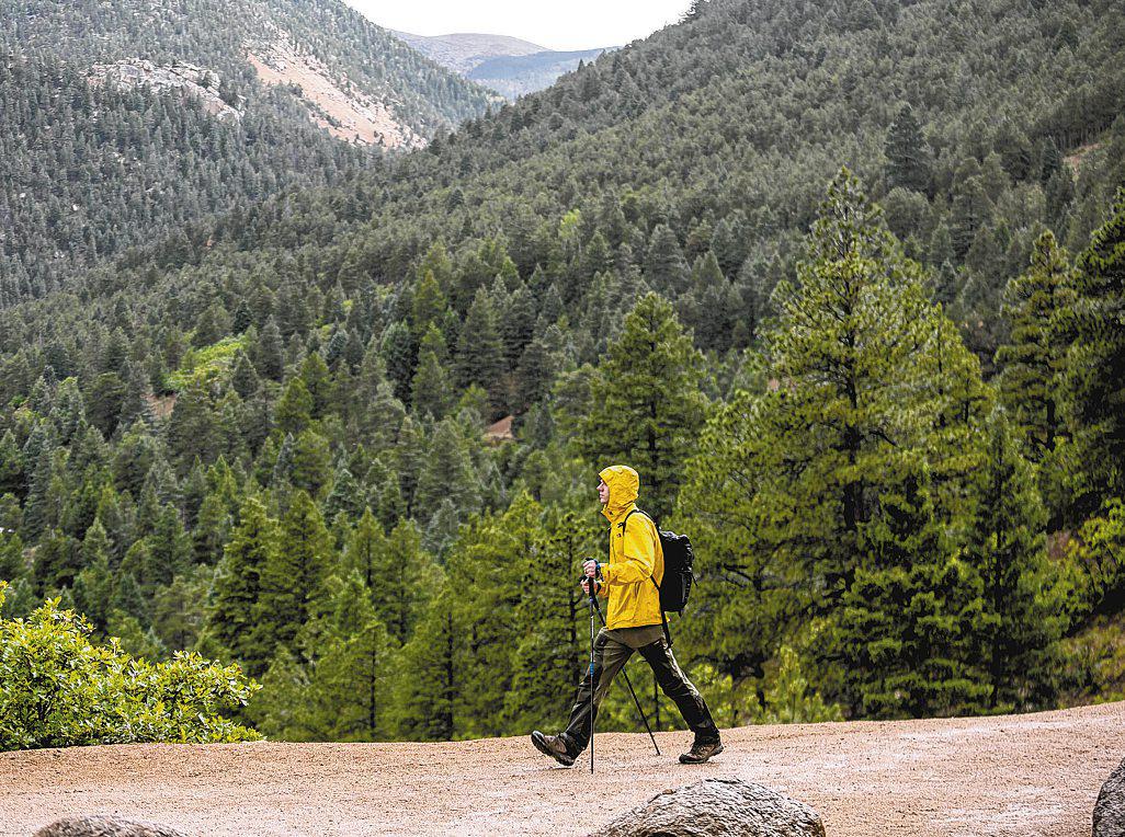 For a better workout, walk with hiking poles