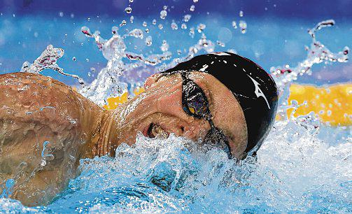 Being a great swimmer often has a painful price