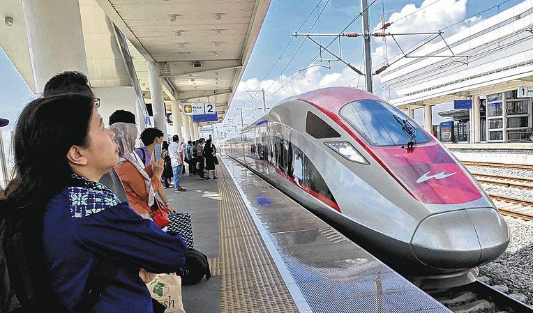 Nearly 2 years on, Indonesia's high-speed rail service is bleeding money