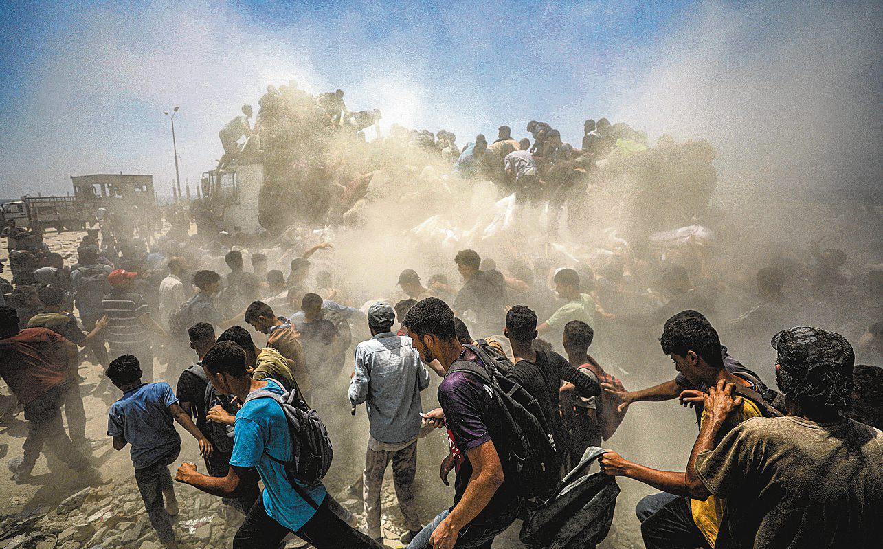 Chaos, gangs, gunfire: Gaza aid fails to reach the most needy