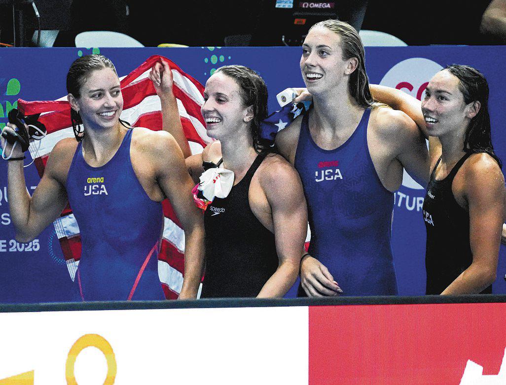 Americans Rule The Pool With Final Flourish
