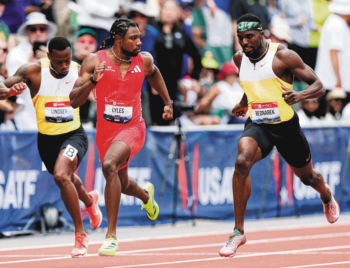 Lyles and Rival in 200m Flashpoint