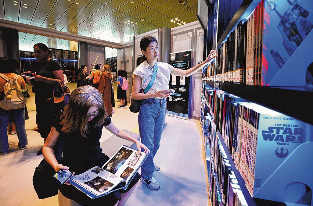 Star Wars pop-up library opens at Changi Airport's T3