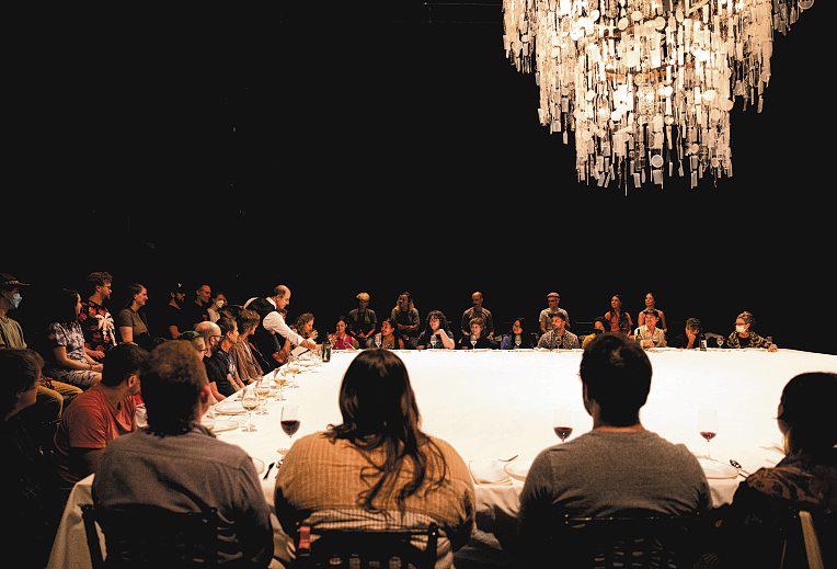 White-tablecloth restaurant devolves into magical chaos