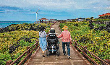 K-culture festival in Jeju, wheelchair users can win trips