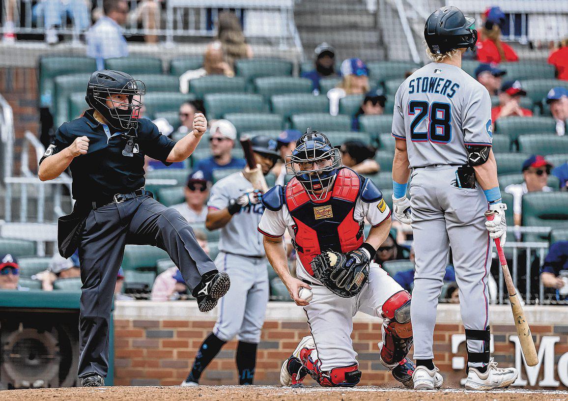 Umpire Pawol Lauded for Debut Behind Plate