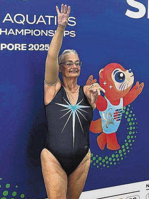 Breast cancer survivor Courtois 'gets her revenge on disease'