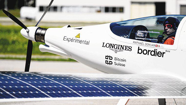 Swiss Pilot Surpasses Altitude Record for Solar-Powered Plane