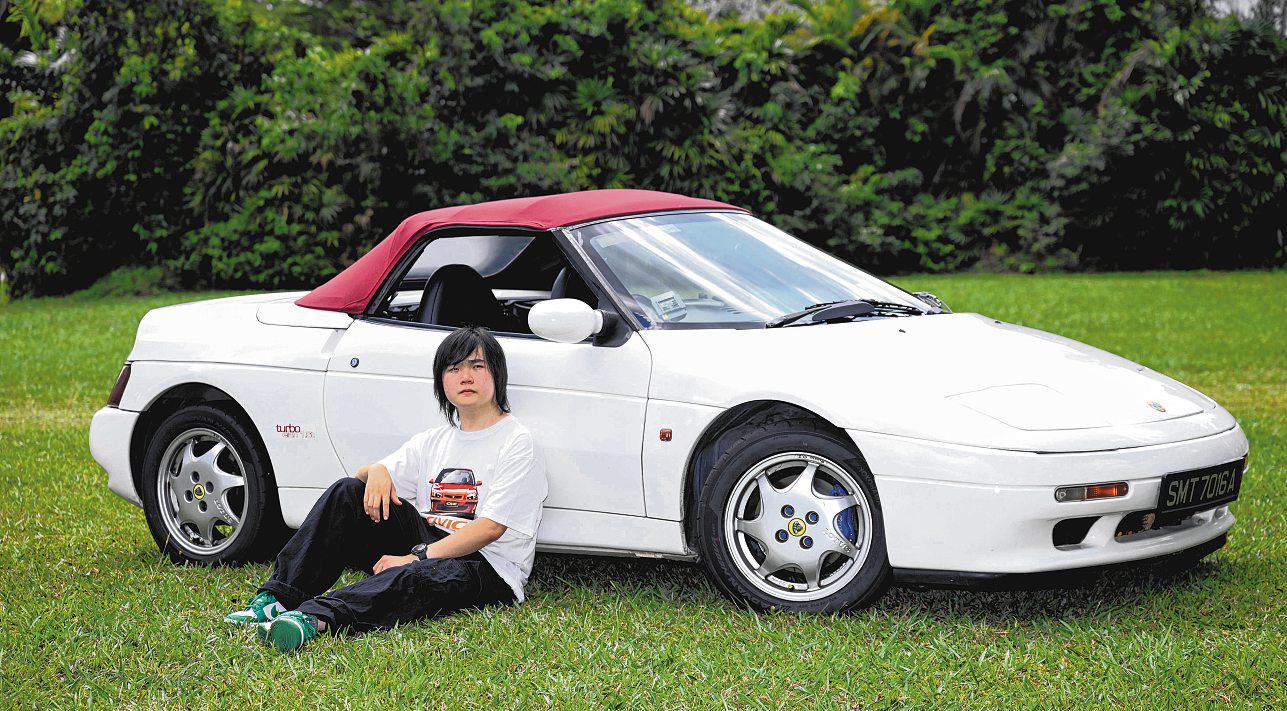 Young Man With A Taste For Old Cars