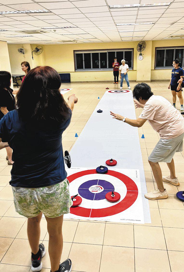 Local Curlers' Dreams on Ice