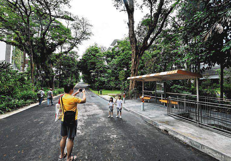 Heritage trail opens at site of former Punggol Rd