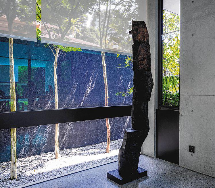 First floor doubles as exhibition gallery; guided tours in the works