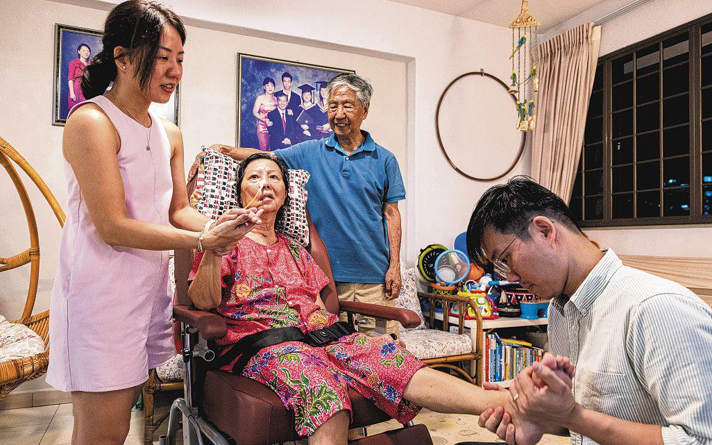Disability insurance schemes, grants help siblings caring for sick elderly parents