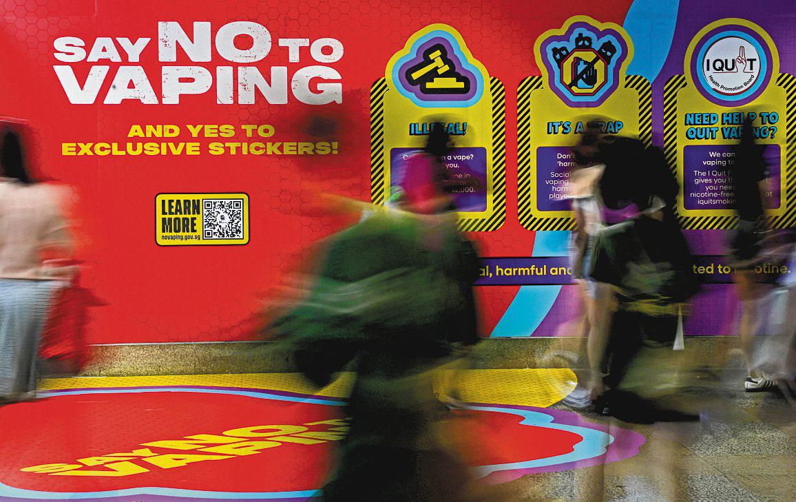 S'pore's tough stance on vapes draws mixed response overseas