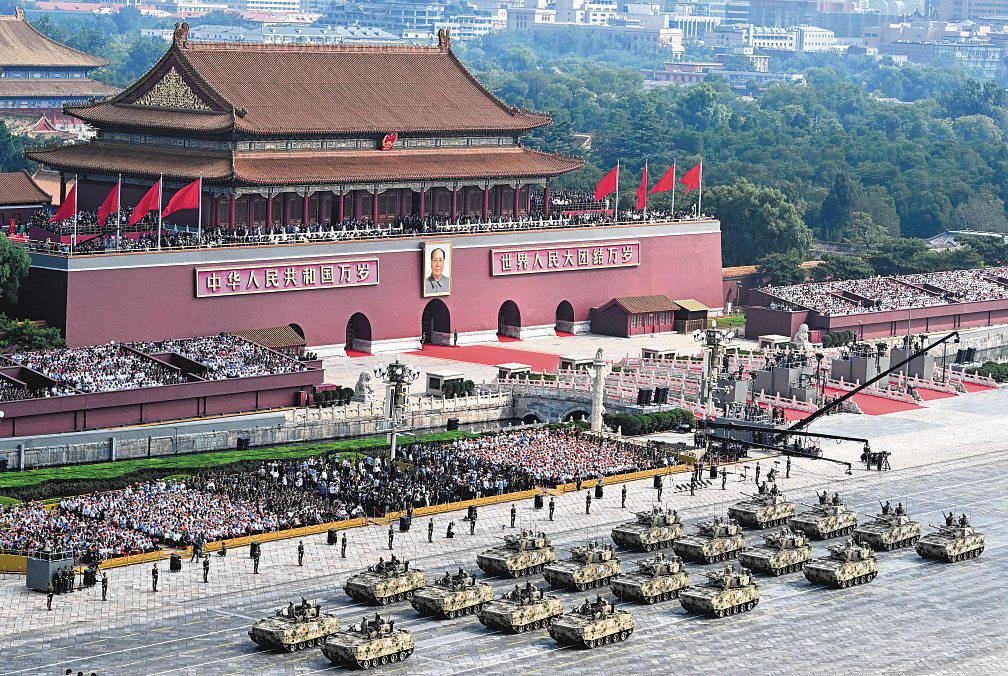 China showcases military and diplomatic prowess at parade